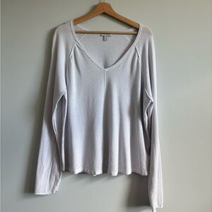 Tribal V-Neck Mesh Sweater | Size XXL